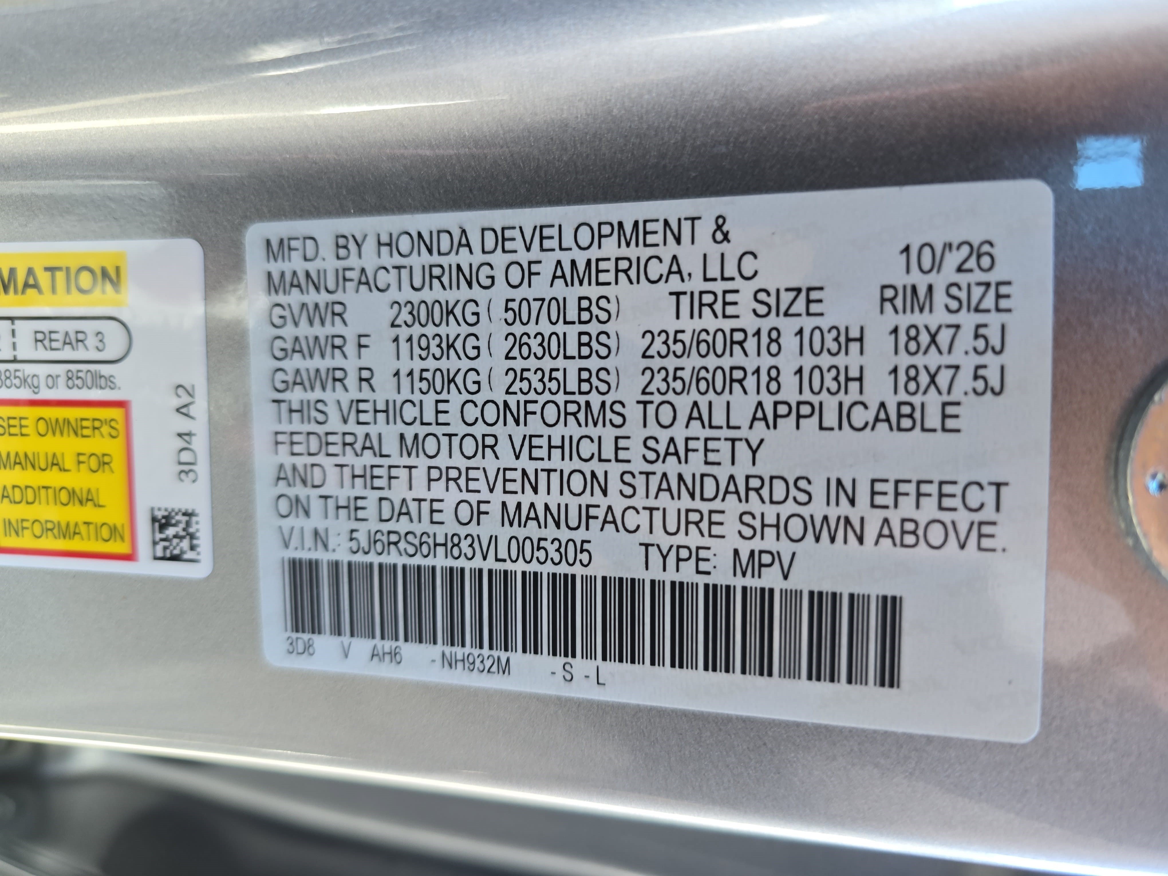 New 2027 Honda CR-V Sport-L image 35