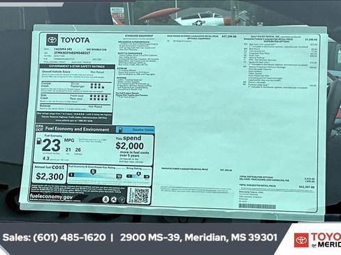 New 2025 Toyota Tacoma SR5 image 12