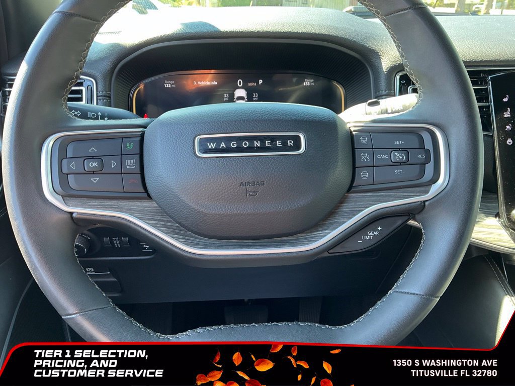 Used 2024 Jeep Wagoneer L Series II w/ Flexible Seating Group RWD image 42