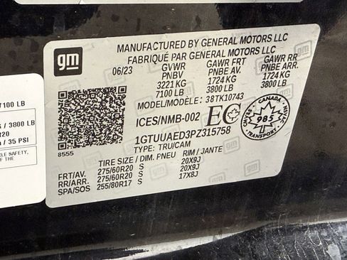 Used 2023 GMC Sierra 1500 Pro w/ Graphite Edition image 22