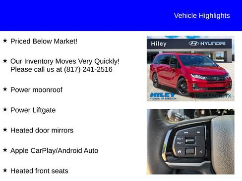 Used 2025 Honda Odyssey Sport-L image 9