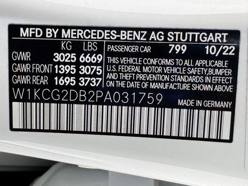 Certified 2023 Mercedes-Benz EQS 450+ Sedan image 24
