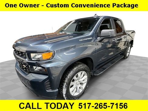 Certified 2021 Chevrolet Silverado 1500 Custom image 1