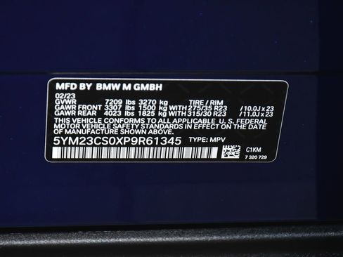 Used 2023 BMW XM AWD/4WD image 21