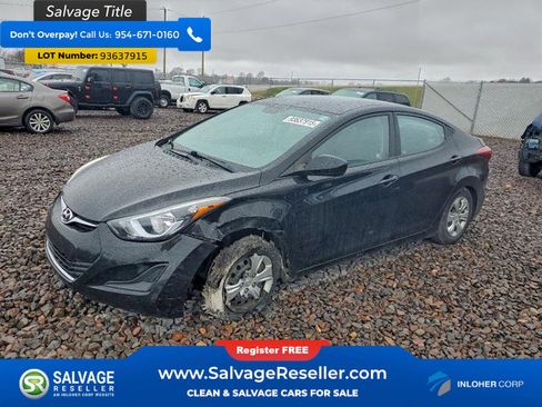 Used 2016 Hyundai Elantra SE FWD image 1
