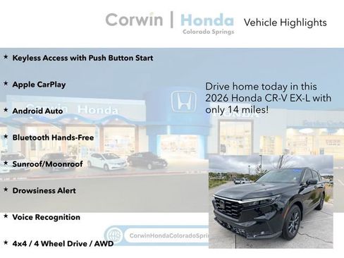 Used 2026 Honda CR-V EX-L image 6