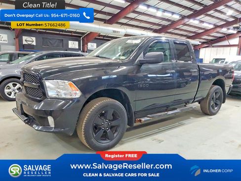 Used 2017 RAM 1500 Express w/ Black Ram 1500 Express Group AWD/4WD image 1