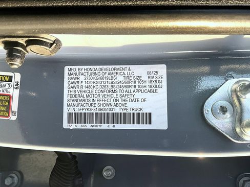 Used 2025 Honda Ridgeline Black Edition image 30