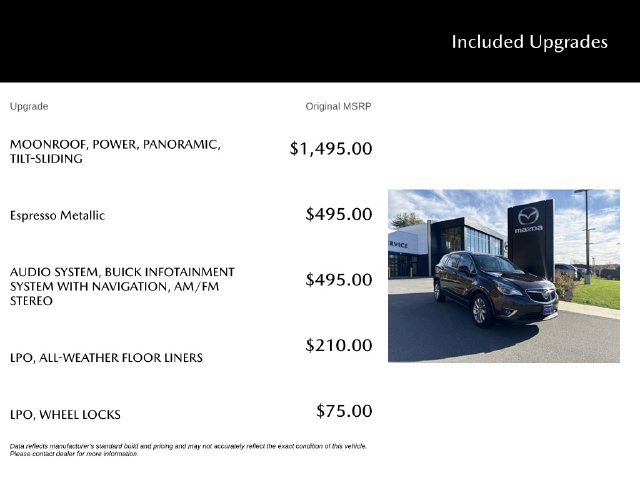 Used 2020 Buick Envision Essence AWD/4WD image 5