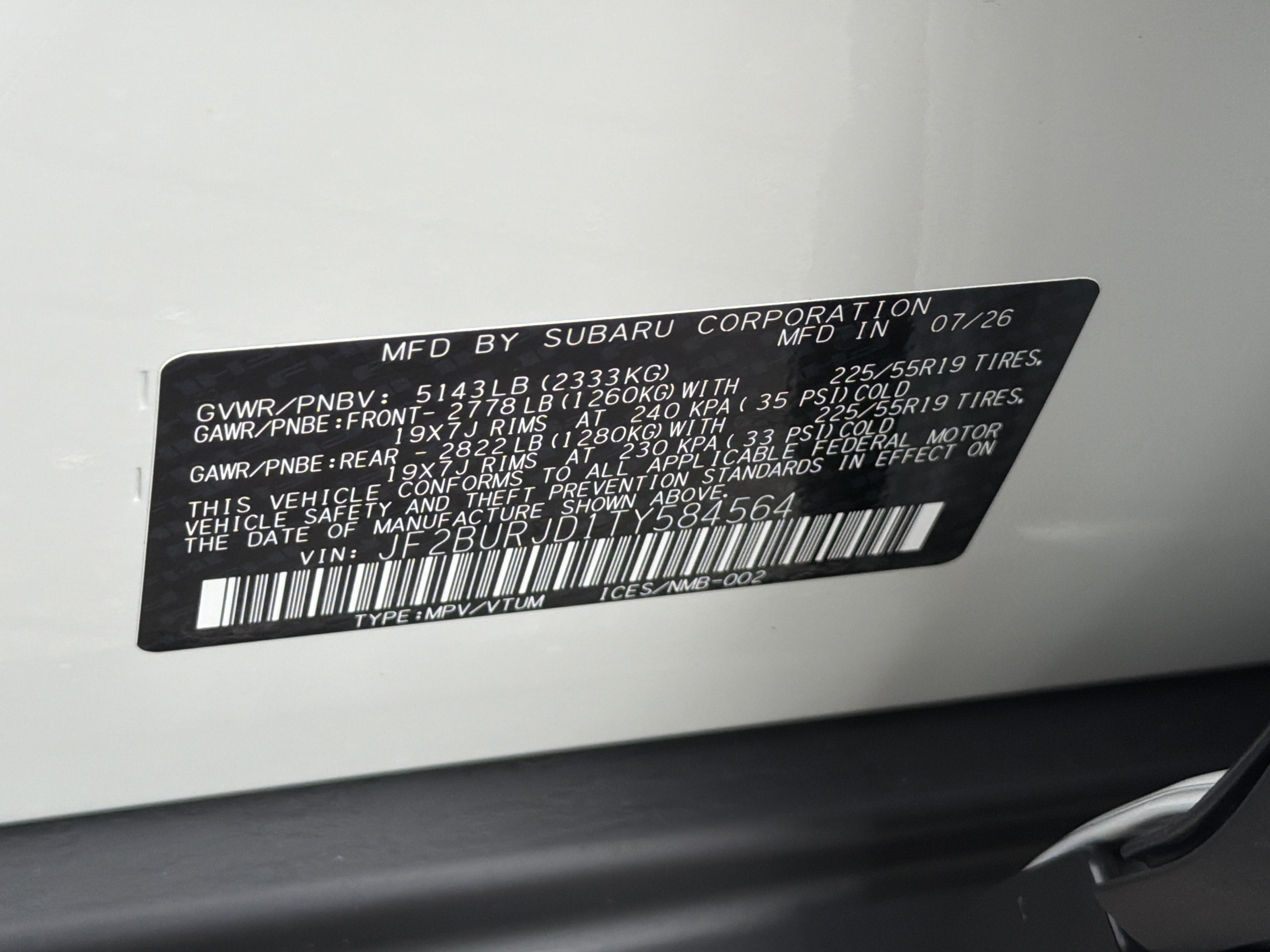New 2026 Subaru Outback Touring XT AWD/4WD image 40
