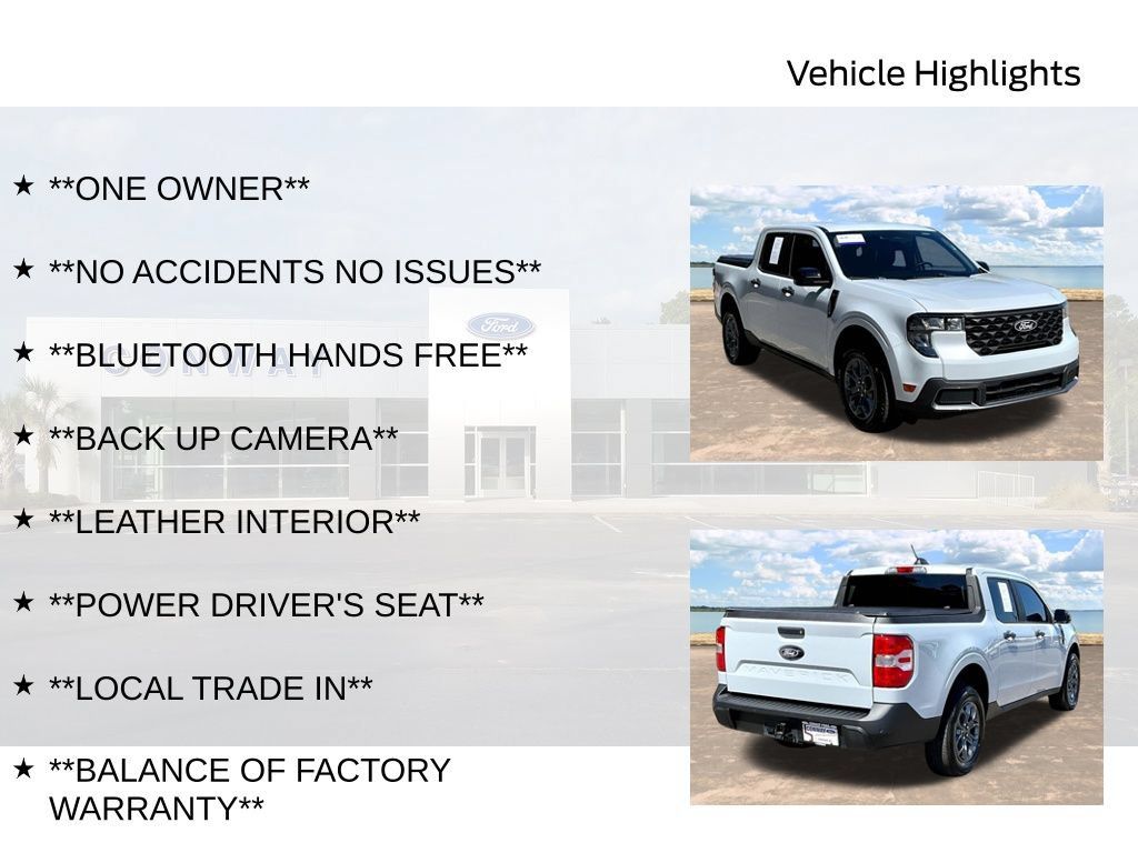 Certified 2025 Ford Maverick XLT w/ XLT Luxury Package AWD/4WD image 6