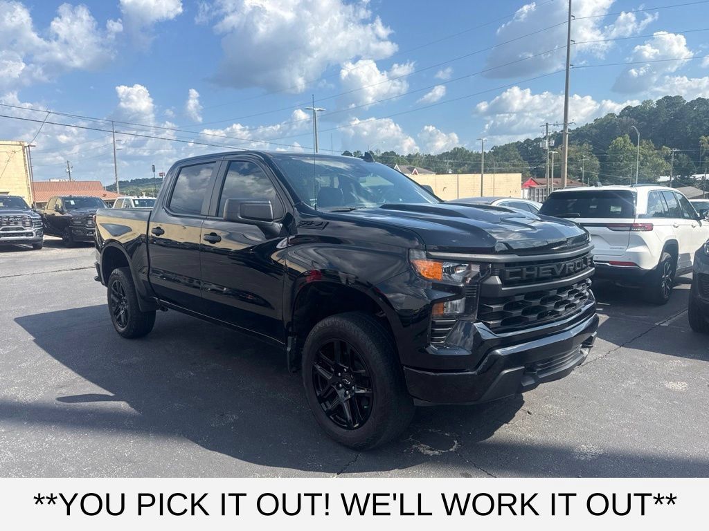 Used 2024 Chevrolet Silverado 1500 Custom Trail Boss w/ Midnight Edition AWD/4WD 360° Tour
