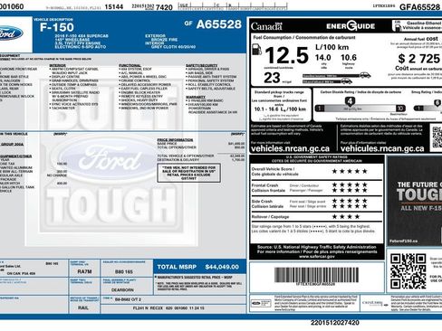 Used 2016 Ford F150 XLT AWD/4WD image 6