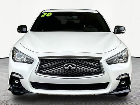 Used 2020 INFINITI Q50 Red Sport 400 w/ Proactive Package AWD/4WD image 2