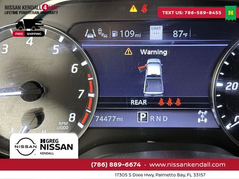 Certified 2021 Nissan Titan Platinum Reserve w/ Moonroof Package image 19