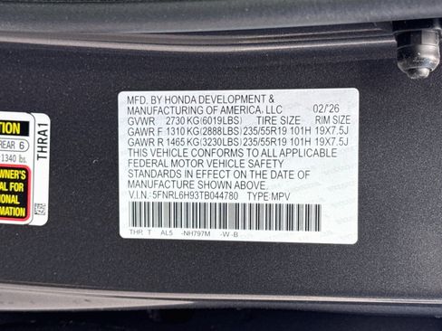 Used 2026 Honda Odyssey Elite image 22
