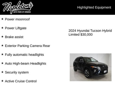 Used 2024 Hyundai Tucson Limited AWD/4WD image 17