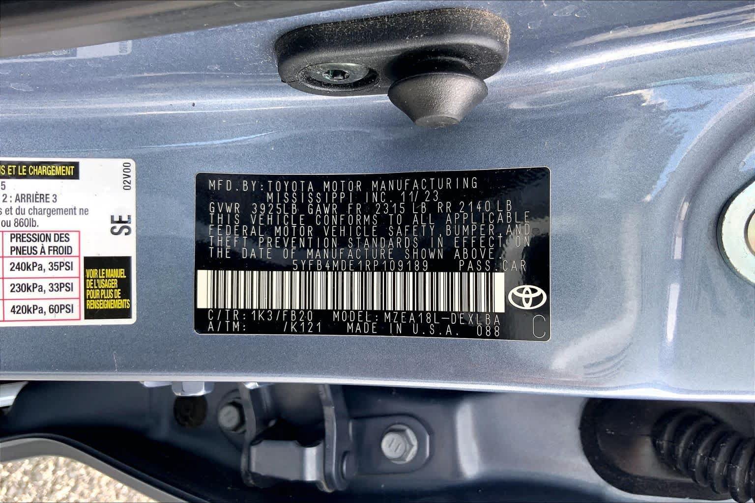 Used 2024 Toyota Corolla LE FWD image 36