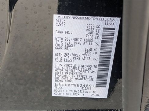 New 2026 Nissan Frontier PRO-4X w/ Pro Premium Package image 38