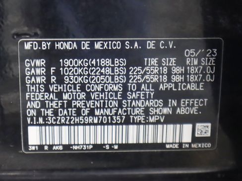 Used 2024 Honda HR-V Sport image 43