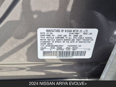 Used 2024 Nissan Ariya FWD image 27