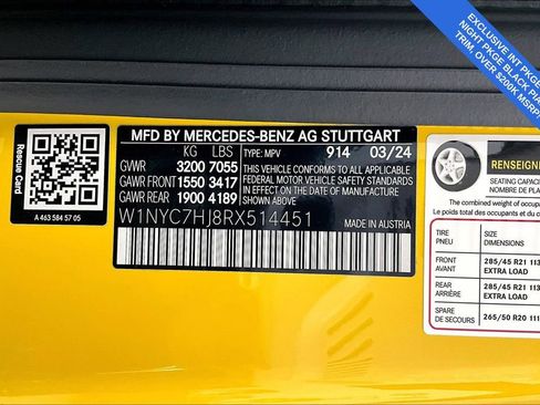 Used 2024 Mercedes-Benz G 63 AMG 4MATIC image 44
