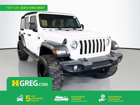 Used 2021 Jeep Wrangler Unlimited Sport S image 1