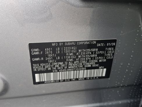 New 2026 Subaru Forester Limited AWD/4WD image 19
