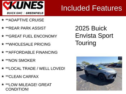 Used 2025 Buick Envista Sport Touring w/ Convenience I Package FWD image 3