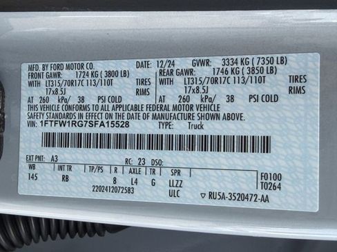 Used 2025 Ford F150 Raptor AWD/4WD image 35