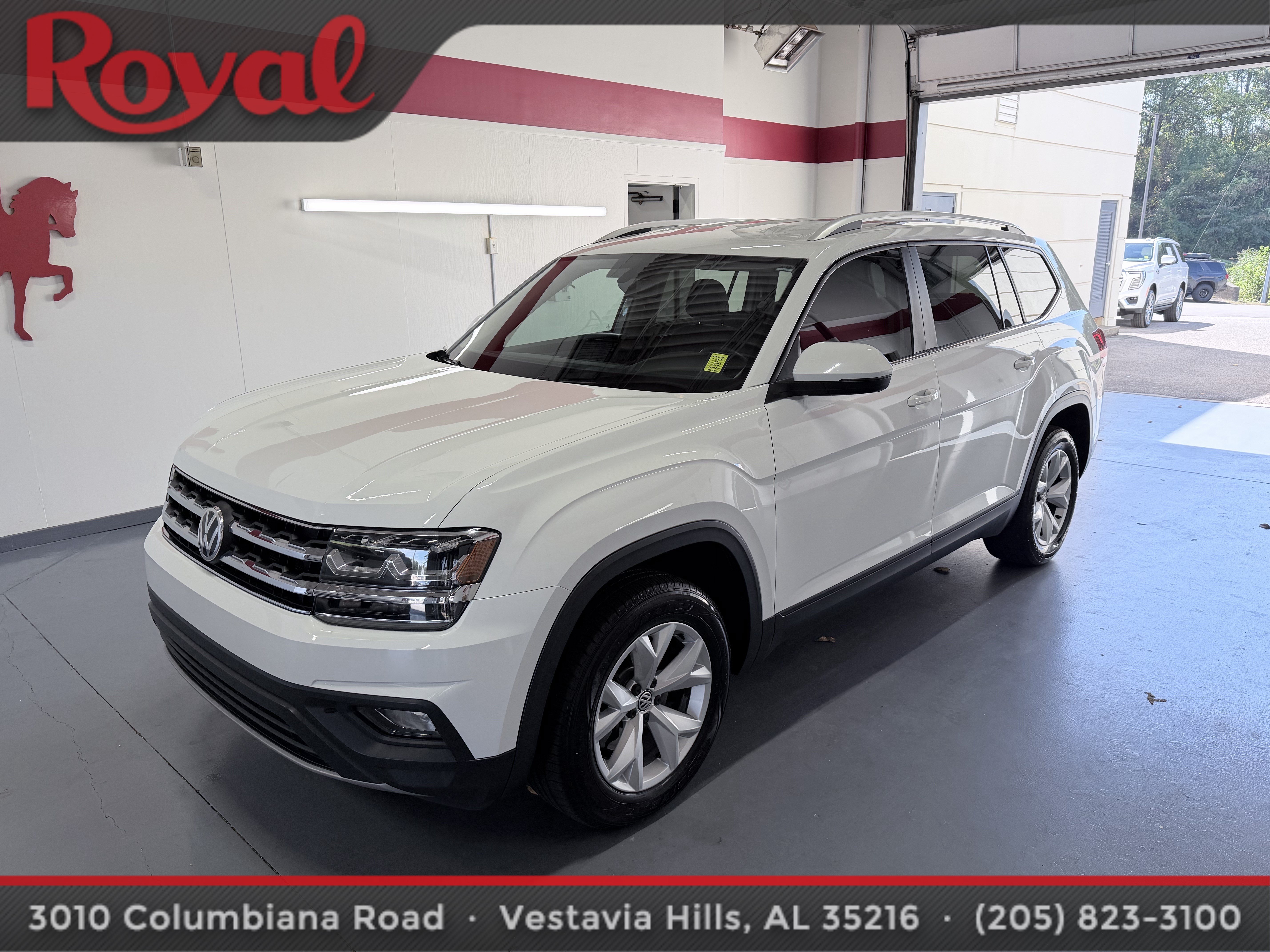 Used 2019 Volkswagen Atlas SE w/ Towing Package FWD image 1