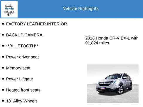 Certified 2018 Honda CR-V EX-L image 7