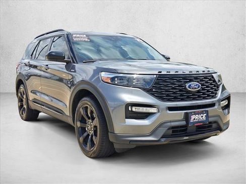 Used 2023 Ford Explorer ST-Line w/ Class IV Trailer Tow Package RWD image 3