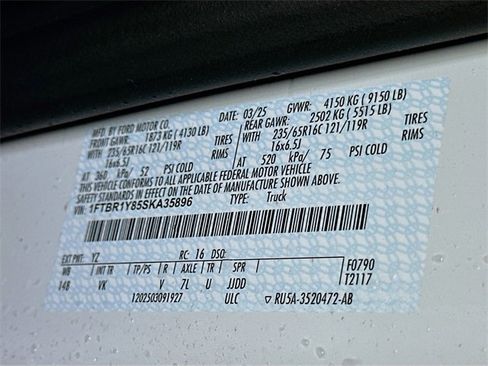 New 2025 Ford Transit 250 Low Roof w/ Electrician Trade Package image 16