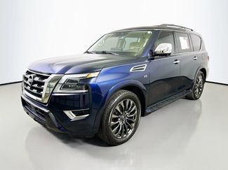 Used 2022 Nissan Armada Platinum w/ Captain's Chairs Package video 3