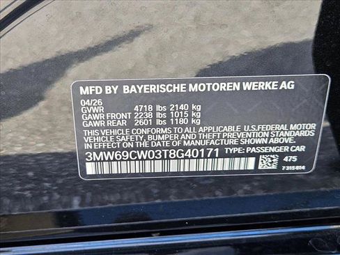 Used 2026 BMW 330i Sedan w/ M Sport Package RWD image 18