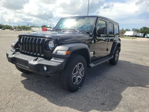 Used 2021 Jeep Wrangler Unlimited Sport w/ Sun And Sound Package AWD/4WD image 2