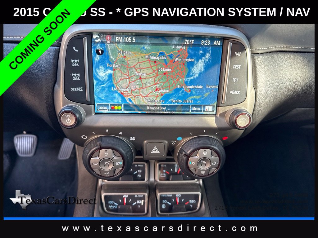 Used 2015 Chevrolet Camaro SS w/ SS Performance Package RWD image 8