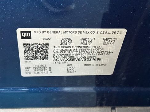 Used 2022 Chevrolet Equinox LS image 31