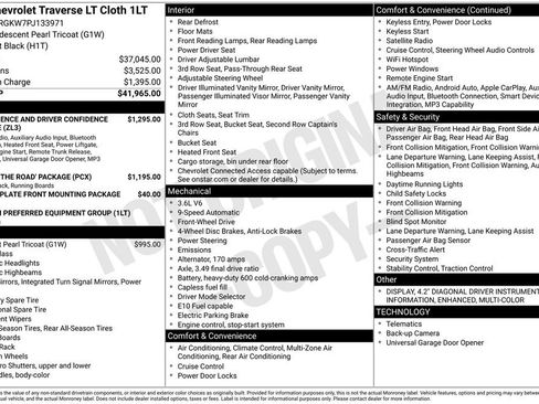 Used 2023 Chevrolet Traverse LT FWD image 3