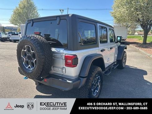 Used 2023 Jeep Wrangler Unlimited Rubicon 4xe w/ Cold Weather Group AWD/4WD image 3