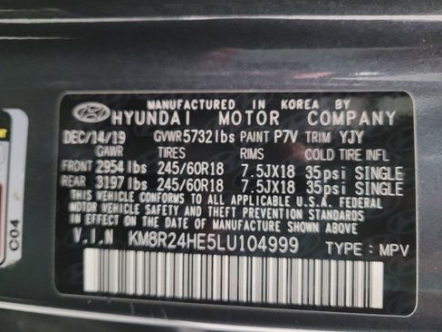 Used 2020 Hyundai Palisade SEL FWD image 33