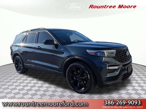 Used 2023 Ford Explorer ST-Line w/ Class IV Trailer Tow Package RWD image 1