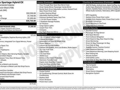 New 2025 Kia Sportage EX w/ EX Premium Package AWD/4WD image 7
