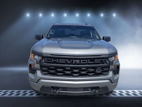 Used 2024 Chevrolet Silverado 1500 Custom w/ LPO, Dark Essentials Package AWD/4WD image 8
