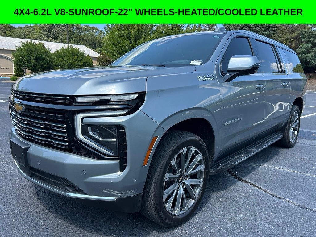 Used 2025 Chevrolet Suburban High Country w/ Sun And Tow Package AWD/4WD image 1