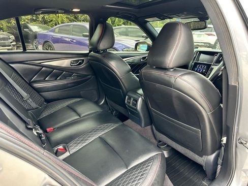 Used 2018 INFINITI Q50 Red Sport 400 w/ Sensory Package (Sport) AWD/4WD image 34