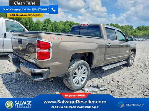 Used 2015 Chevrolet Silverado 1500 High Country w/ High Country Premium Package AWD/4WD image 4