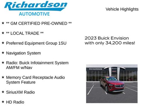Used 2023 Buick Envision Avenir AWD/4WD image 10