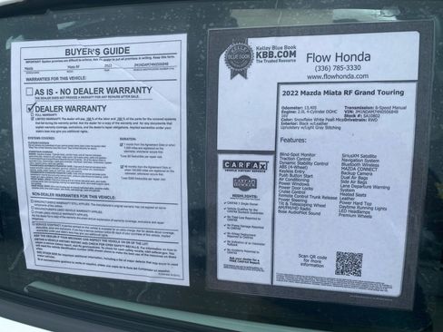 Used 2022 MAZDA MX-5 Miata RF Grand Touring image 37